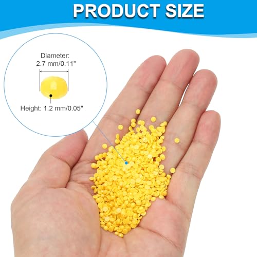 PATIKIL 10000 Pcs Diamond Art Painting Replacement Beads for DIY Crafts, Acrylic Crystal Painting Rhinestones for Nails,