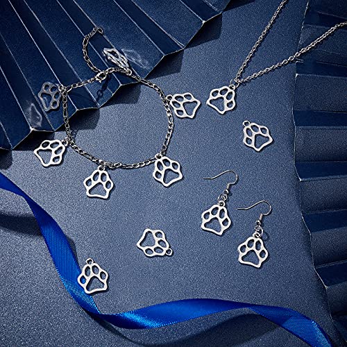 PandaHall Antique Silver Dog Paw Prints Charms for Jewelry Making Origami Bracelet Necklace Projects 150pcs
PandaHall An